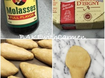 step1: A材料打成糰, 加入B材料, 打好面糰放入膠盒靜止25分鐘, 翻一次麵, 再等20分鐘完成一發，取出排氣分割成10份(約每個73克)，蓋上布或保鮮膜靜止10分後。