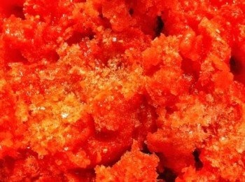 step5: 這樣重複四次, 做出來的冰會很蓬鬆！