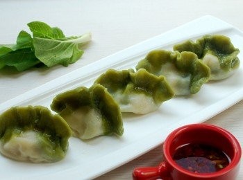 step21: 煎成鍋貼或蒸餃都好可愛的[翠玉白菜],讓不愛吃青菜的大人小孩都會喜歡喔~~