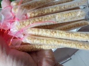 step13: 這是泰國買的酥炸綠豆仁(你可以自己做)