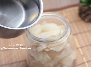 step5: 注入已放涼的米醋。