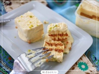 step5: 食用前可再撒一點檸檬皮，更可以增加香氣唷！