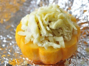step12: 於上層鋪滿乳酪絲