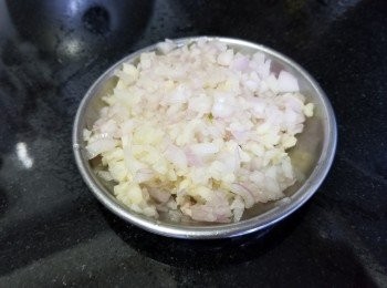 step3: 蒜頭，乾蔥