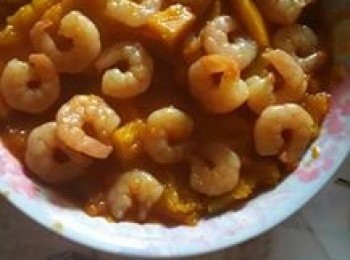 step4: 加回南瓜快炒至熟透即可上碟