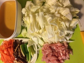step1: 材料準備就緒