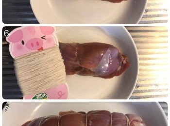 step4: 卷埋用繩綁好