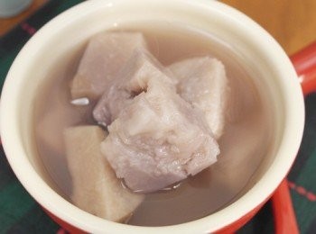 step5: 冰涼蜜芋頭真令人喜愛 ❤