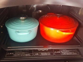 step5: 水波爐 SUPERSTEAM HEAT模式 130度，燉13小時。