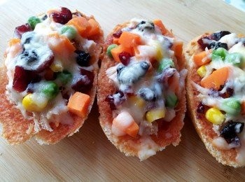 step7: 放入小烤箱烤至起司溶化