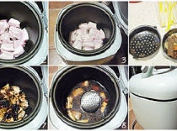 step6: 大約1.5個小時左右，湯汁與肉平齊時加鹽，輕輕翻拌幾下，繼續蓋上蓋子收湯即可