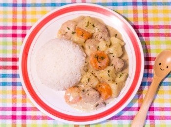 step8: 開始做之前緊記預備白米飯喔！