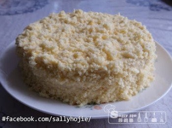 step4: *完成的芝士糊可留起少量，用作塗抹蛋糕用。