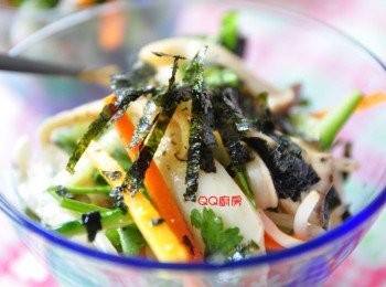 step8: 加了麻油口味的海苔，口感味道更升級喔~