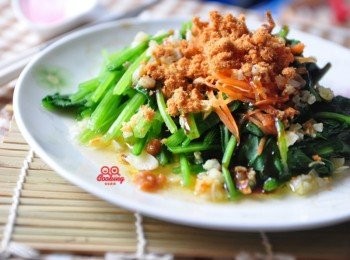 step7: 另一種方式，可以加上少許的肉鬆，當早餐配菜也不賴喔!