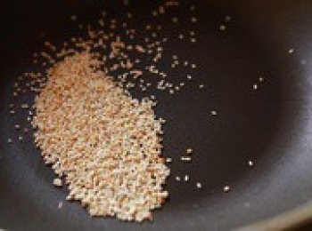 step8: 小火炒芝麻