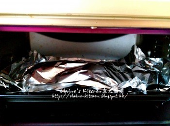 step6: 放入焗爐用200C上下火先焗20分鐘