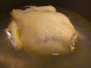 step4: 用冰水浸15分鐘。