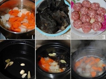step4: 最後加入肉丸煮3－5分鐘即可。