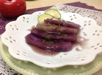 step3: 撒上檸檬皮末