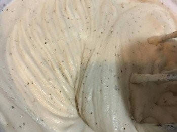 step3: 再繼續打至形成有波浪紋