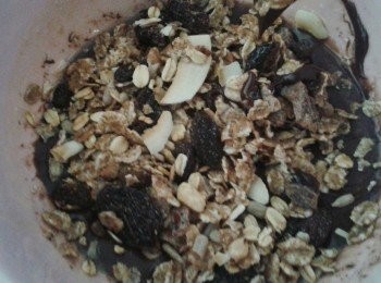step2: 加入你所選的谷類食物拌勻