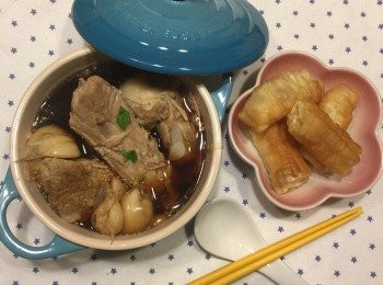 step5: 5.  食既時間配白飯、油炸鬼同點辣椒豉油
