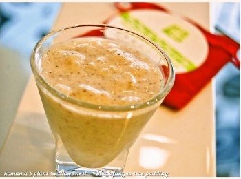 step5: 黑木耳米布丁係採用黑木耳養生露與光泉鮮奶、國產白米為主要<span class="group_1">食材</span>，並經過二次電鍋燉煮而成，每一口都能吃到軟綿滑稠的米粒口感，聞到鮮乳與香草交雜的香氛，還能看到黑木耳與香草籽的微小身影，是一道營養又健康的米食甜品！