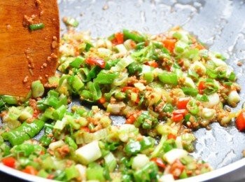 step7: 均勻的拌炒約1分鐘