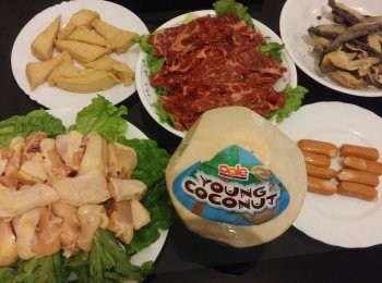 step3: 飲完湯食完雞肉,可加湯底繼續打邊爐。