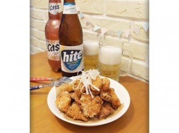 step8: 韓式醃料炸雞火辣辣上桌!!!