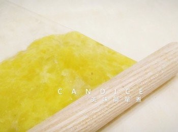 step3: 蒸熟地瓜壓成泥。