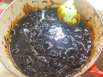 step6: 燉13小時後的檸檬會較稠。