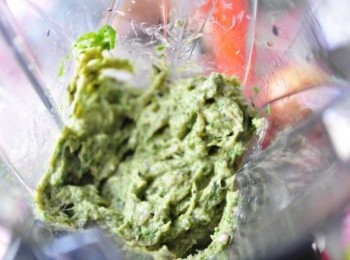 step5: 濃濃的塔香茄泥完成囉~