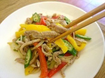 step3: 放入少許黑胡椒及鹽巴調味即可。