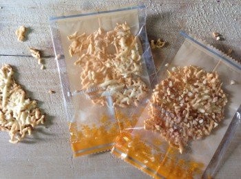 step4: 或可以用包裝袋封口機封口可保存久一點