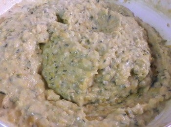 step9: 拌至有點難拌的程度即可