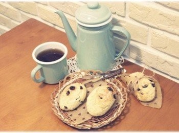 step8: 當早餐很不錯吧^^" 配上熱茶或咖啡就能迎接工作的一天啦&gt;///