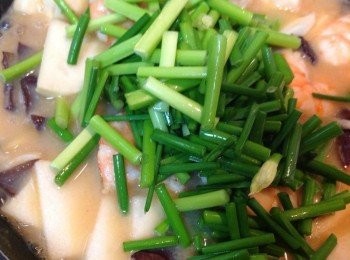 step4: 韮菜花略炒