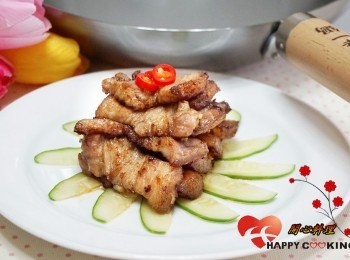 step4: 取出搭配小黃瓜或生菜葉即可!