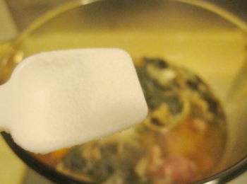 step6: 最後下鹽調味即可