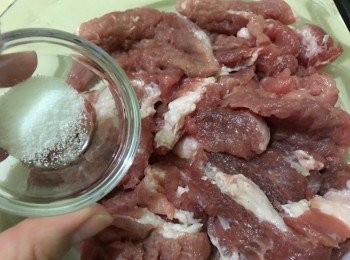 step8: 加入糖拌勻