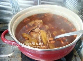 step8: 再放回煲內拌勻轉大火煮滾 , 最後加少許鹽調味即可