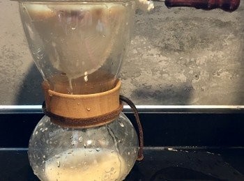 step5: Blend完後隔渣。