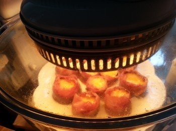 step4: 光波爐用200度,底架,將芝士焗至溶解即可