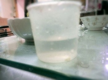 step6: 外鍋1/3的水