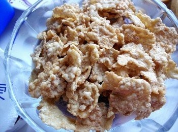 step4: 放上SpecialK原味香脆麥米片