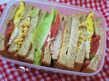 step4: 放入餐盒.野餐趣