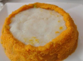 step6: 再將地瓜為成一個圓