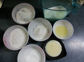 step3: 再做冰皮:準備好冰皮材料